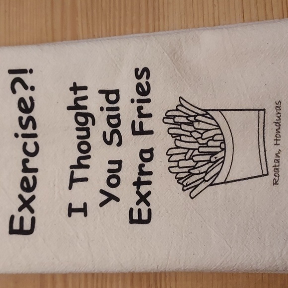 Funny tea towel dish towel cotton - Picture 2 of 3